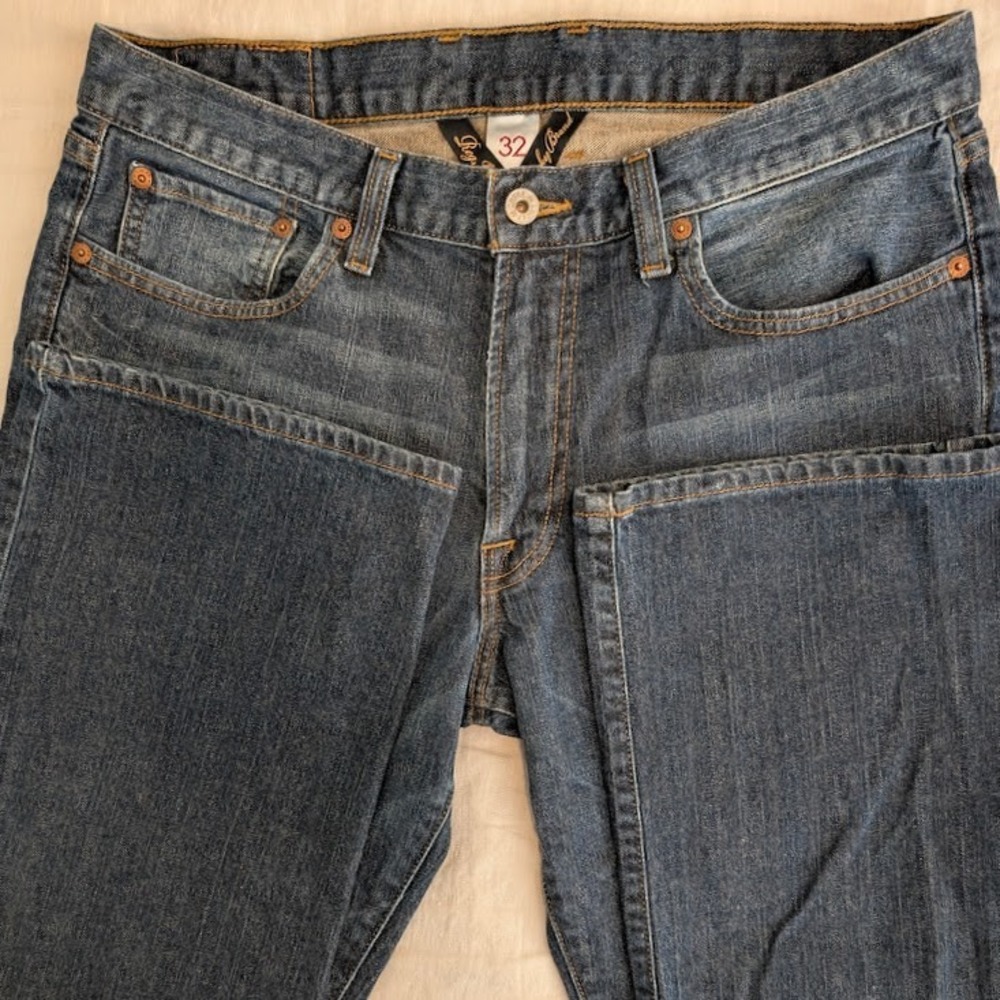 Lucky Brand Vintage Straight R Jeans Men's 32x32 Ol' Cayman Wash Stretch